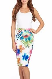  Lined Floral Skirt