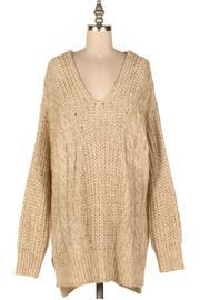  Cross Back Sweater