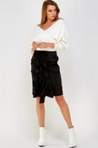  Wide Shoulder Sweater