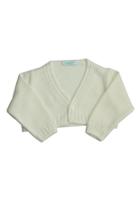  Ivory V Neck Bolero
