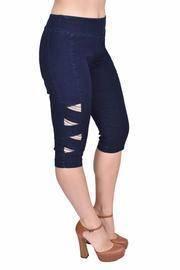  Rhinestone Cutaway Capri's