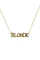  Blonde Necklace