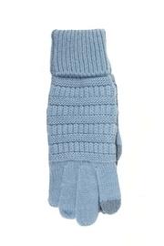  Light-blue Knit Gloves