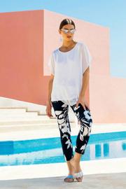  Flowy Cap Slv Layered Top