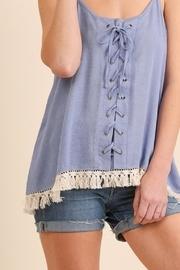  Lace-up Tank Top