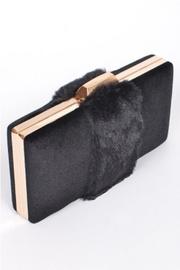 Velvet Fur Clutch