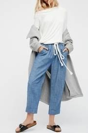  Chambray Pull On Pants