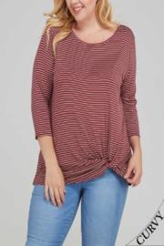  Stripe Knot Bottom Top