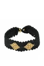  Black Woven Bracelet