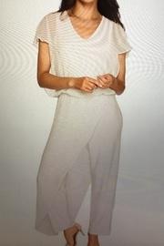  White Overlay Jumpsuit