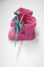  Cotton Crochet Booties