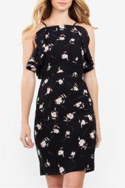  Ruffle Floral Dress