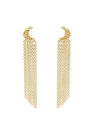 Moon Fringe Earrings