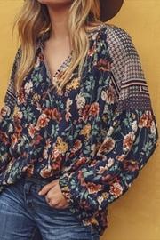  Mixed Floral Top