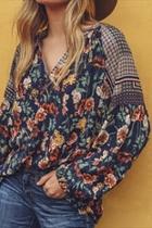  Mixed Floral Top