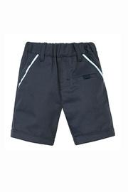  Herringbone Navy Bermudas