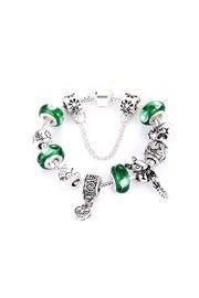  Bracelet Green Bohemia