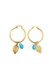  Blue Tropical Hoops