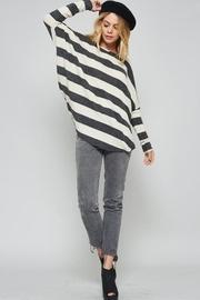  Oversized Striped Sweater