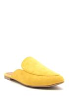  Slide In Mules Yellow