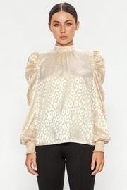  Champagne Leopard Blouse