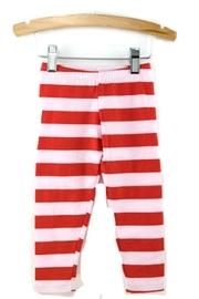  Red Striped Leggings