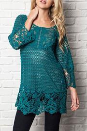  Plus Lace Tunic