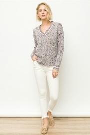  V-neck Confetti Sweater