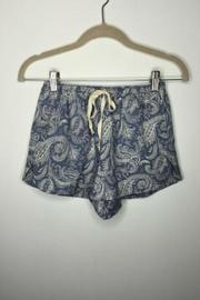  Blue Paisley Shorts