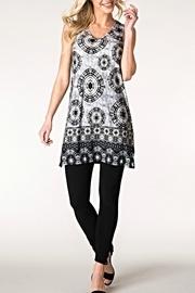  Sleeveless Motif Tunic/dress