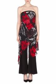  Strapless Floral Jumpsuit