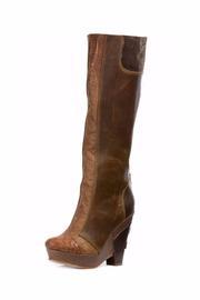  Brown Platform Long-boots