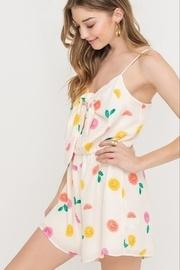 Fruit Print Romper