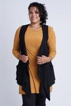  Hi-lo Black Vest