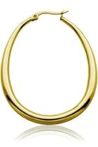  Oval Gold Hoops