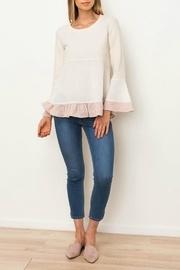  Woven Mix Terry-top