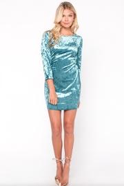 Velvet Cut-out Dress