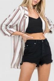  Loose Print Blazer