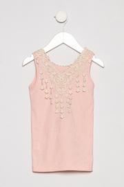  Lace Collar Tank