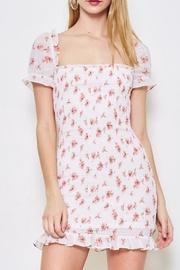  Floral Smocking Dress