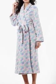  Fleece Shawl Robe