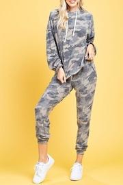 Camouflage Hoodie Sweater