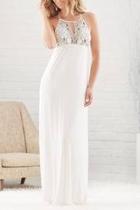  Silk Trim Gown