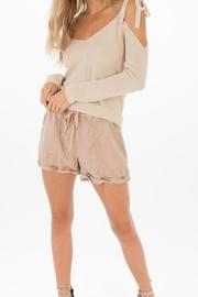  Natural Tie Sweater