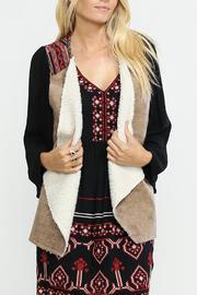  Camel Suede Vest