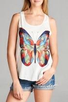  Butterfly Tank Top