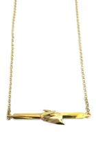  Gold Mineral Necklace