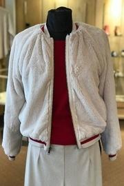  Fuzzy Bomber Jacket