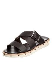  Black Platform Slide