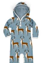  Buck Hooded Romper